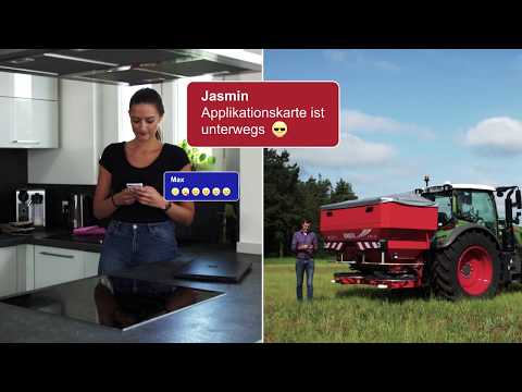 agrirouter -kinderleicht | Applikationskarten versenden | Rauch Landmaschinenfabrik GmbH