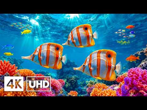 Peaceful Aquarium Journey 4K ULTRA HD — Dive Into the Mesmerizing Underwater Realm