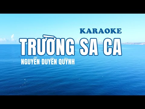 Karaoke Trường Sa Ca (Beat) - Nguyễn Duyên Quỳnh | Có bè