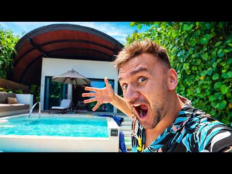 Máme VLASTNÍ VILU s bazénem na PLÁŽI?! | Maledivy 2026