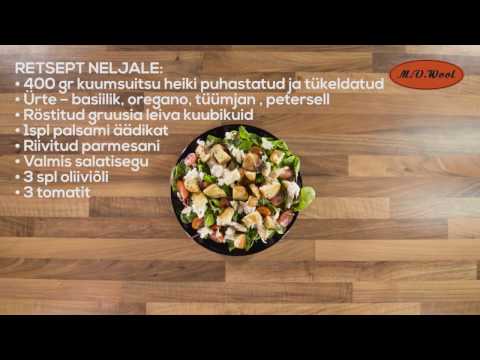 VÄRSKE SALAT KUUMSUITSU HEIGIGA