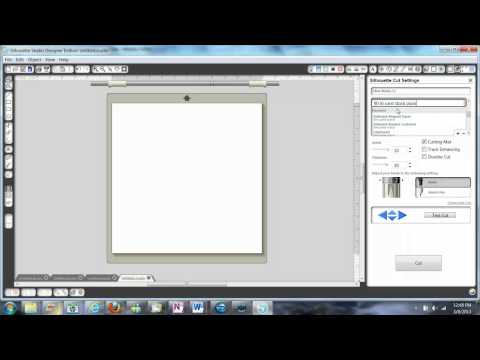 How to Set User Defined Cut Settings