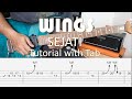 WINGS - Sejati - Intro & Solo Tutorial with Tab