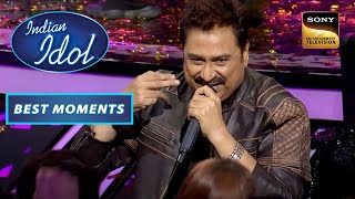 Download lagu Indian Idol S13 | Kumar Sanu जी का 'Ye Kaali Kaali Aankhen' Song पर एक Special Act | Best Moments mp3