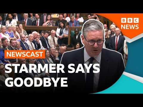 Keir Starmer Says Goodbye | BBC Newscast