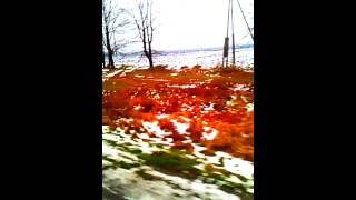 preview picture of video 'Bus in Winter, Ukraine. Автобус зимой, Украина.'