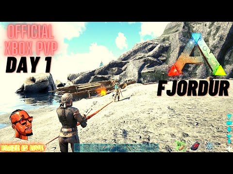 FJORDUR DAY 1 Road to ALPHA | Ark Survival Official Xbox PVP