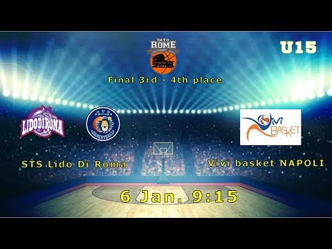 STS Lido Di Roma vs Vivi basket Napoli