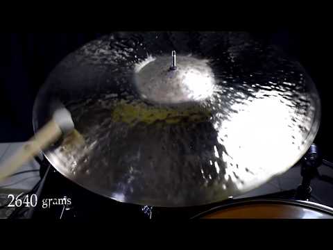 Ride 21" Raw Bell Sound Demo - Diril Cymbals Italia