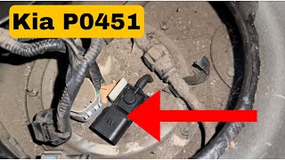 How to fix KIA P0451 Code EASY!  (2010 Kia Soul)