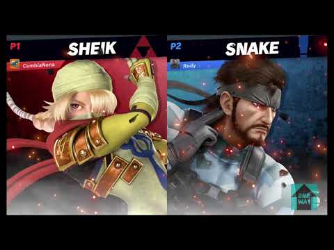 Mk_Iori (Sheik) VS One Way | Rody (Snake) Best of 5 Online match