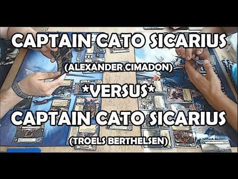 Captain Cato Sicarius versus Captain Cato Sicarius - Warhammer 40,000: Conquest