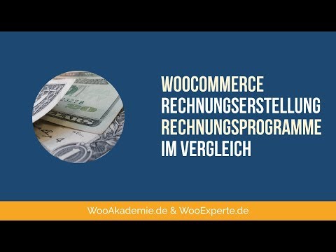 WooCommerce Rechnungserstellung - Rechnungsprogramme im Vergleich