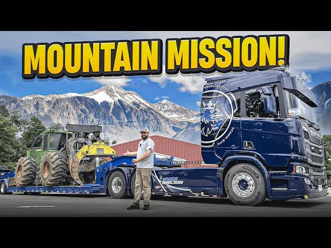 Only a Scania Could Do This… Tight Turns, Heavy Load, No Problem!