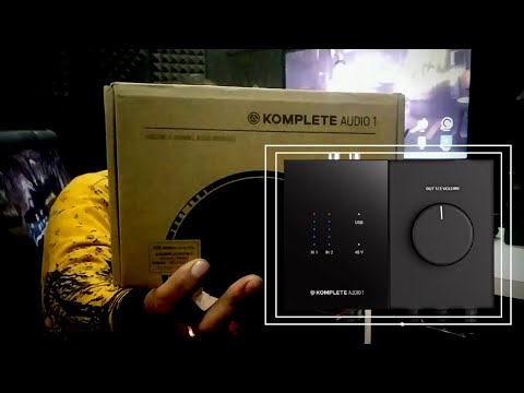 Komplete Audio 1 Unboxing and review || Native Instruments || Nitin Nischal (Nit-A)