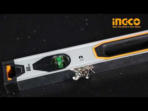 Features & Uses of Ingco Spirit Level With Powerful Magnets 120cm