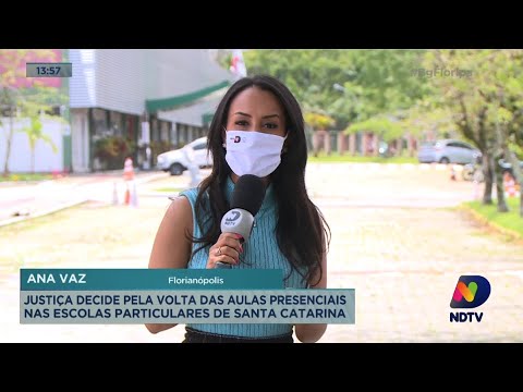 Justiça decide pela volta às aulas nas escolas particulares em Santa Catarina