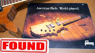 Download lagu I Found The PROTOTYPE Used in This Iconic Photo! | 1982 Gibson USA Map Guitar Review, History Demo mp3 Download lagu I Found The PROTOTYPE Used in This Iconic Photo! | 1982 Gibson USA Map Guitar Review, History Demo mp3