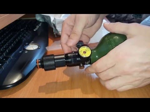 Paintball Air on/off adapter