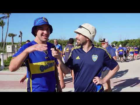 ¡BOCA INVADE MIAMI! El banderazo Que Copó la Ciudad