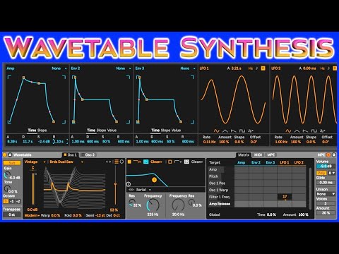 WAVETABLE - Learn Ableton's Wavetable Synthesizer Sound Design Theory