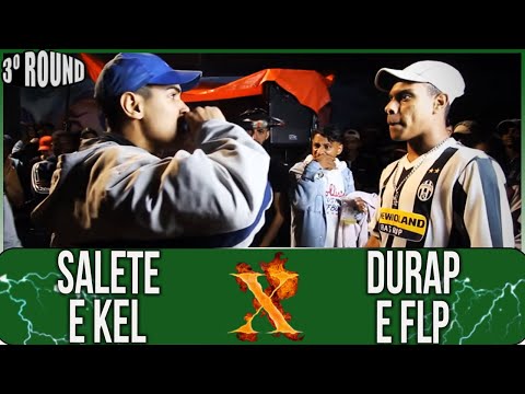 (PEGOU FOGO 🔥🔥) SALETE E KEL MC X FLP E DURAP | 1 FASE | TERCEIRO ROUND