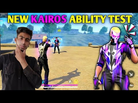 How to use New Karios Character | Karios Ability Test Full Details | Kairos Character Ability ? 