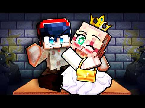 PEASANT And PRINCESS FORBIDDEN LOVE in Minecraft!