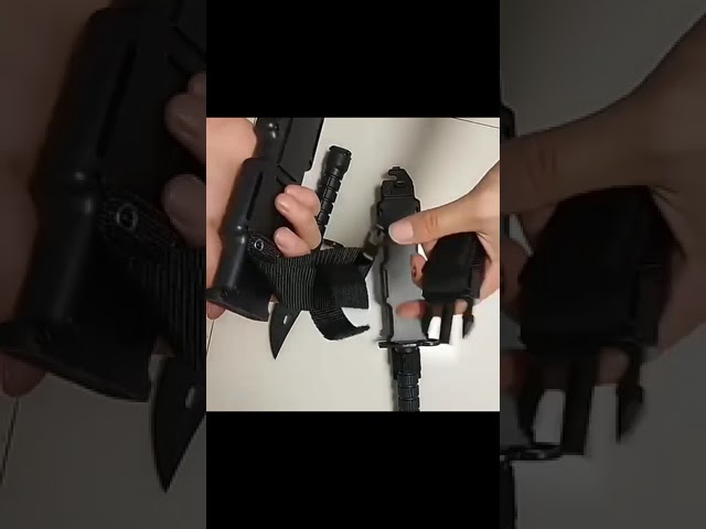 Vídeo relacionado con Jinsion 2 Piezas Cuchillos de Entrenamiento de Goma, 25 cm Cuchillo entrenamiento, Armas de entrenamiento de goma, Resistente & Duradero, Cuchillo Falso para Entrenamiento de Artes Marciales Deporte
