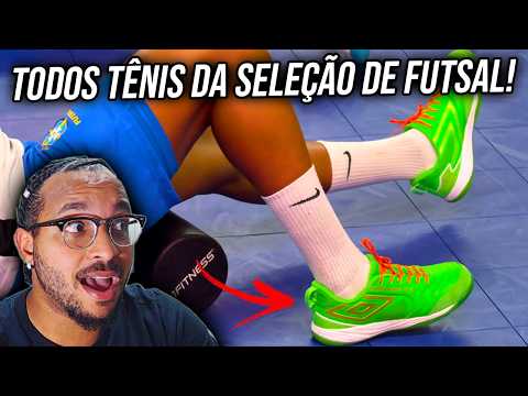 FOOTWEAR that PROFESSIONALS use for FUTSAL 😱