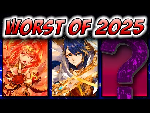 TOP 5 WORST - 2025 | FEH Disappointments  [FEH]