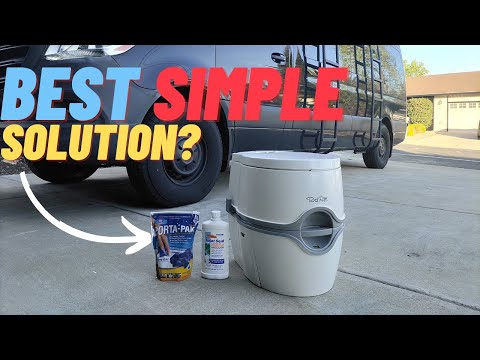 Thetford Porta Potti Review - Simple Odor Free Camper Van Toilet Solution