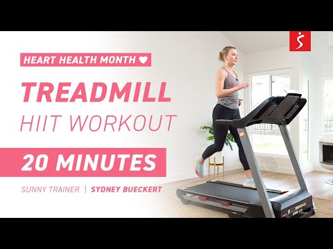 Heart Health Month Series: Treadmill HIIT - Sprint Run | 20 Minutes