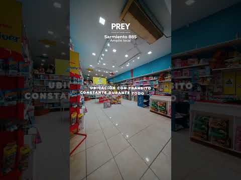Local Comercial de 1200 m2 en Pleno centro Rosario a metros de la peatonal cordoba. Sarmiento al 800