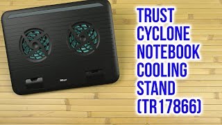 Trust Cyclone Notebook Cooling Stand (17866) - відео 1