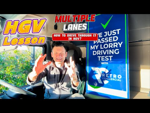 HGV Lesson: How to Master Multi-Lane Roundabouts in an HGV?
