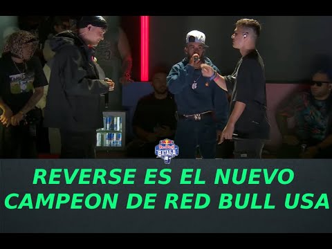 REVERSE ES CAMPEON DE RED BULL USA / NICO B VS REVERSE