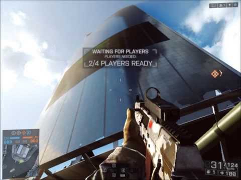 Levolution of a skyscraper on the map "Siege of Shanghai"-Battlefield 4