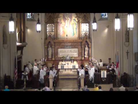 "Where cross the crowded ways of life" @ St. John's Detroit