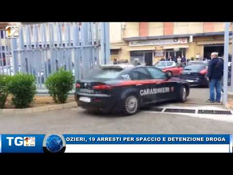OZIERI 19 ARRESTI PER SPACCIO E DETENZIONE DROGA