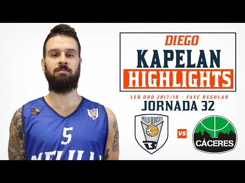 HIGHLIGHTS | Diego Kapelan vs Cáceres P. de la Humanidad (ORO 17/18 - J32)