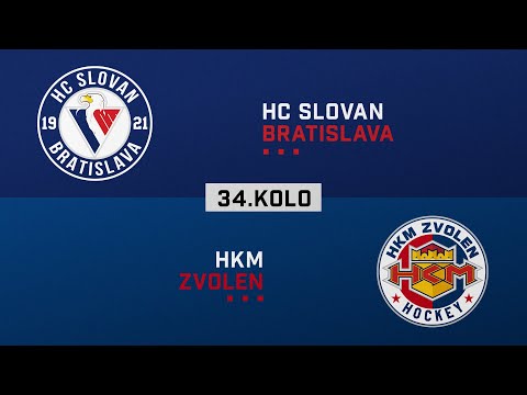 34.kolo HC Slovan Bratislava - HKM Zvolen HIGHLIGHTS