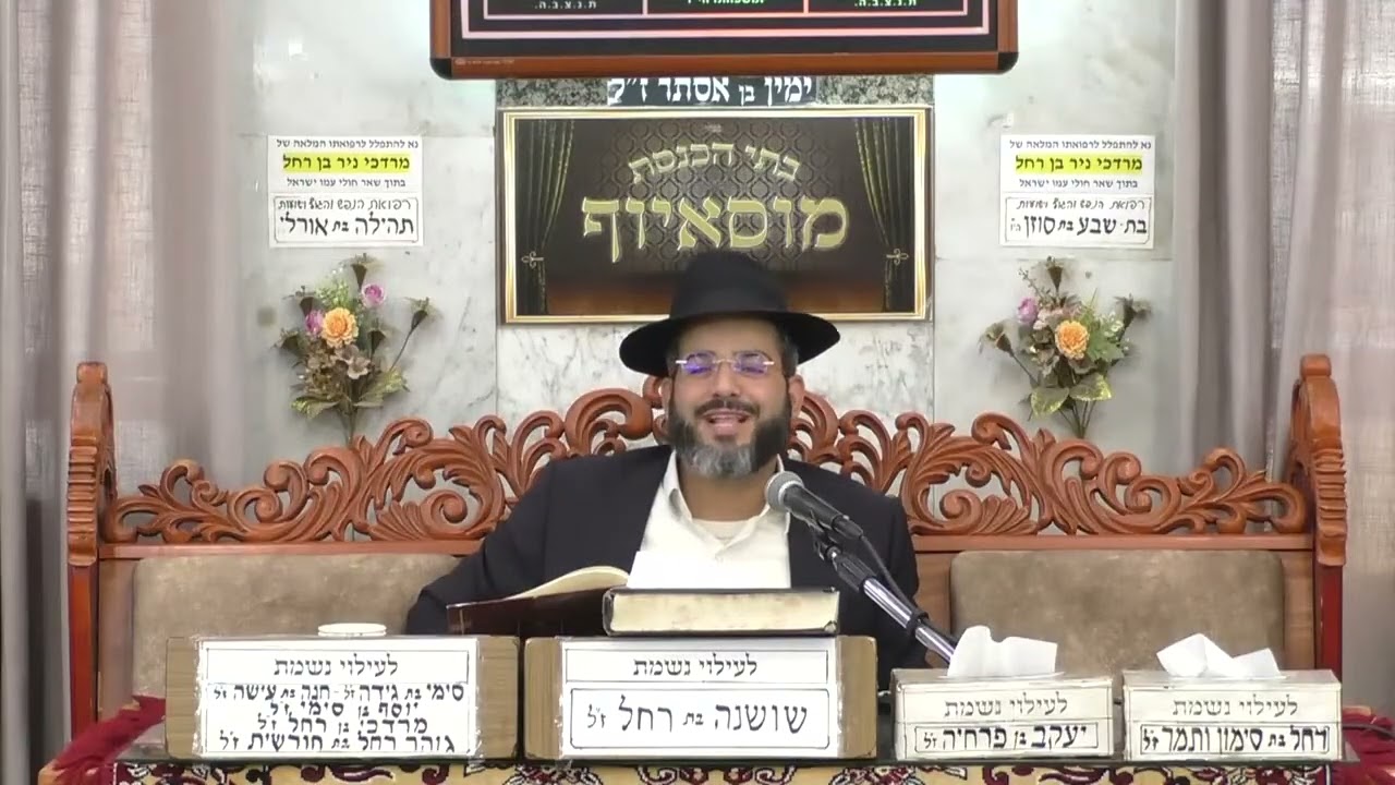 הרב ישראל לורי ברכות ברקים ורעמים