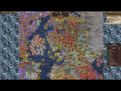 Total War Warhammer 2 AI only Time-lapse #5 400 turns.  Rakarth Update