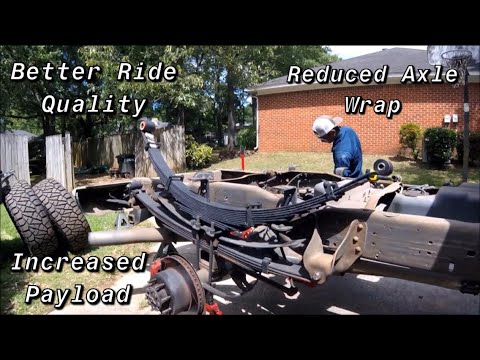 08+ Rear Leaf Spring Conversion For 99-07 Powerstrokes: Part 1