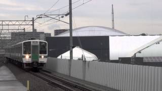 preview picture of video '【JR東日本】719系H40編成＠長町('12/09){JR-East719@Nagamachi}'