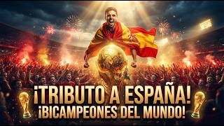 🏆 ¡ESPAÑA PARA SIEMPRE! TRIBUTO Épico para la Bicampeona del Mundo de la FIFA | Video Musical con IA