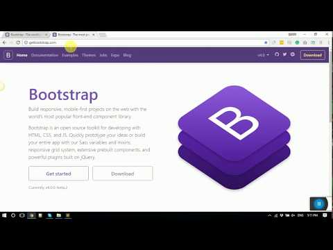 Bootstrap Part 1 (Bootstrap Get Started)  || Professional Web Design A - Z - Class-17