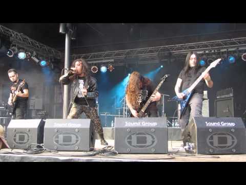 Raven Woods - Enfeebling the Throne (Live, partial song)