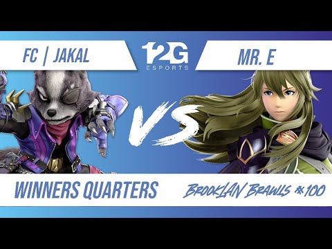 BrookLAN Brawls 100 - FC | Jakal (Wolf) v. Mr. E (Lucina) - Winners Quarters